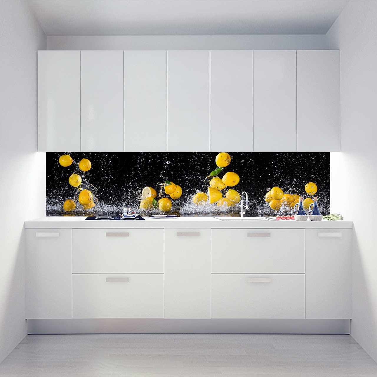 Küchenrückwand Wandklamotte Lemon Dance
