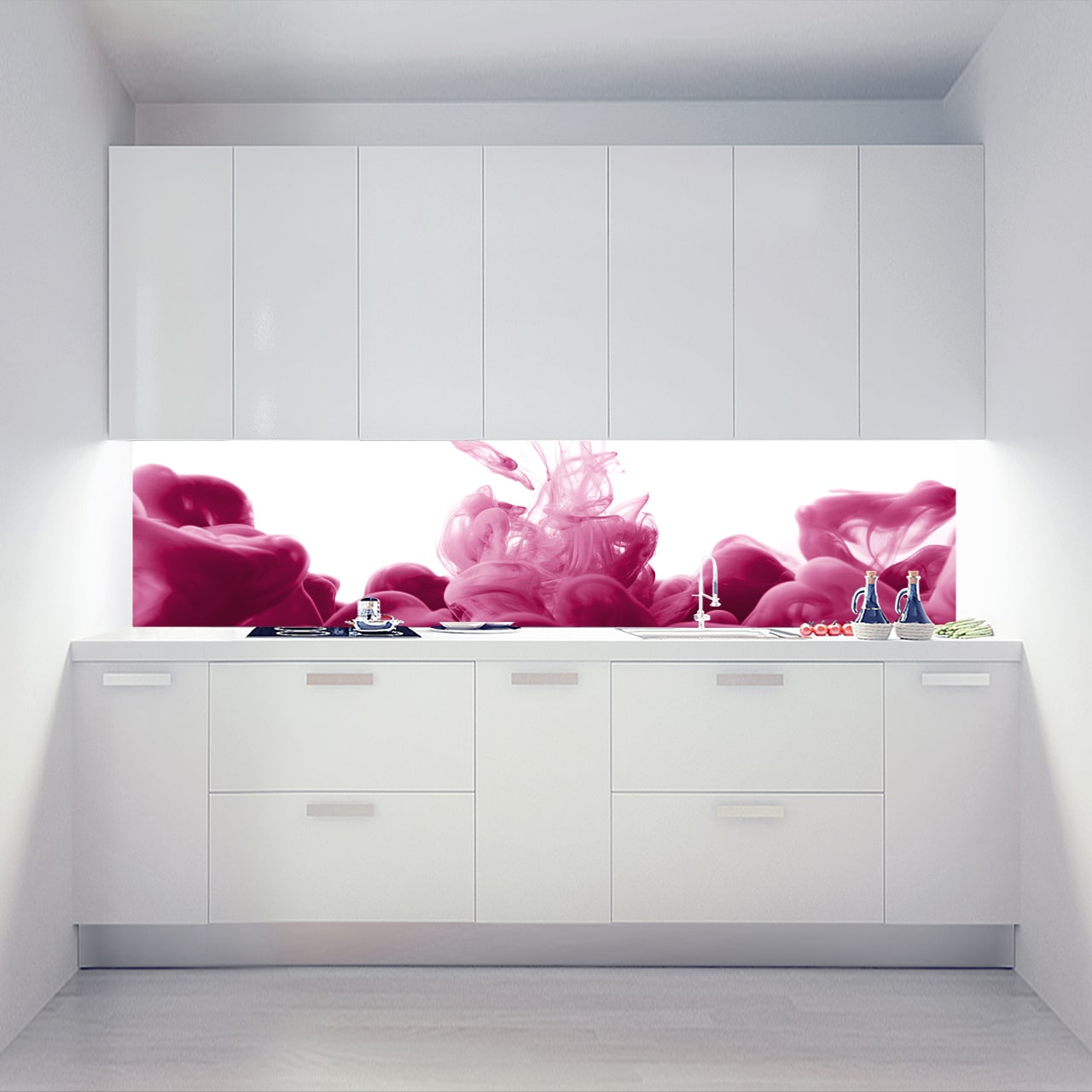Küchenrückwand Wandklamotte Ace Vape Pink