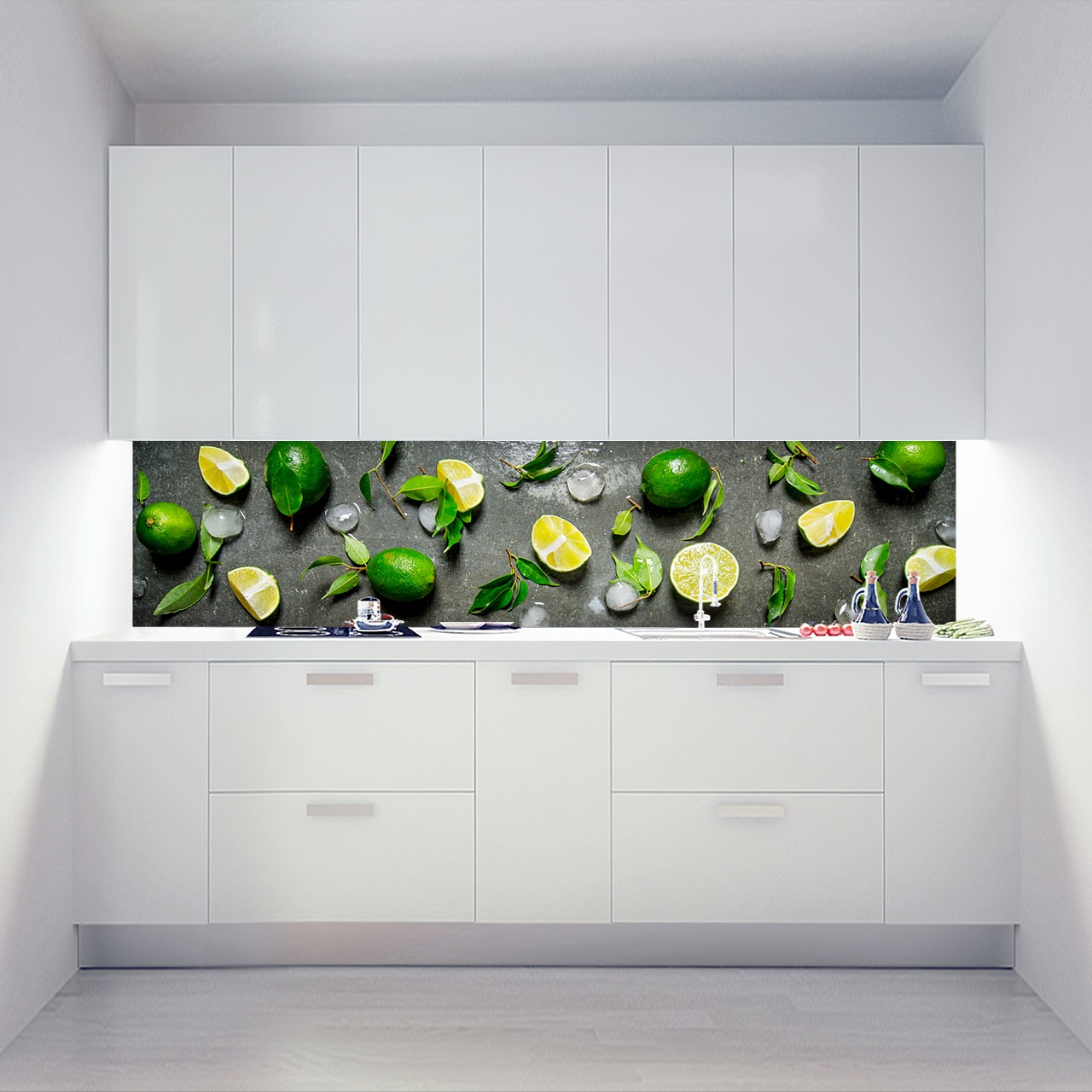Küchenrückwand Wandklamotte Chilled Limes