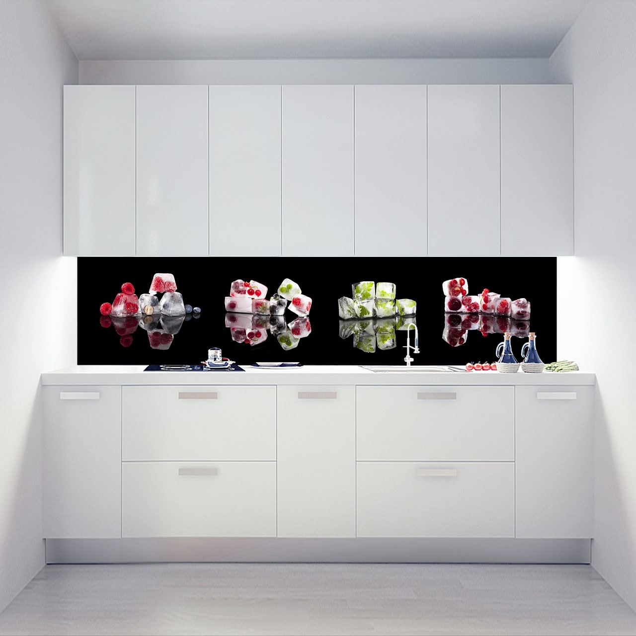 Küchenrückwand Wandklamotte Fruity Cubes