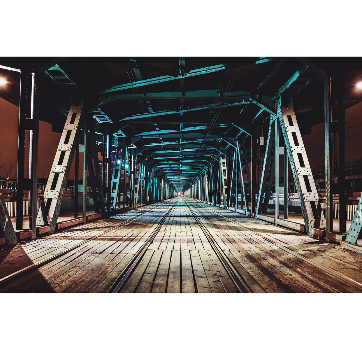 Brücke Industrial Strecke